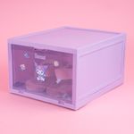 Organizador-Plastico-Caja-de-Zapatos-Apilable-Serie-Sanrio-Kuromi-6-23795