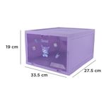Organizador-Plastico-Caja-de-Zapatos-Apilable-Serie-Sanrio-Kuromi-7-23795