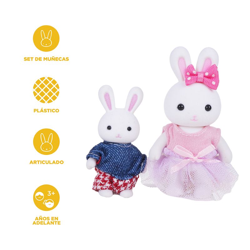 Set-para-Jugar-Role-Play-Series-Bunny-Villa-Big-Set-Serie-Miniso-4-23791