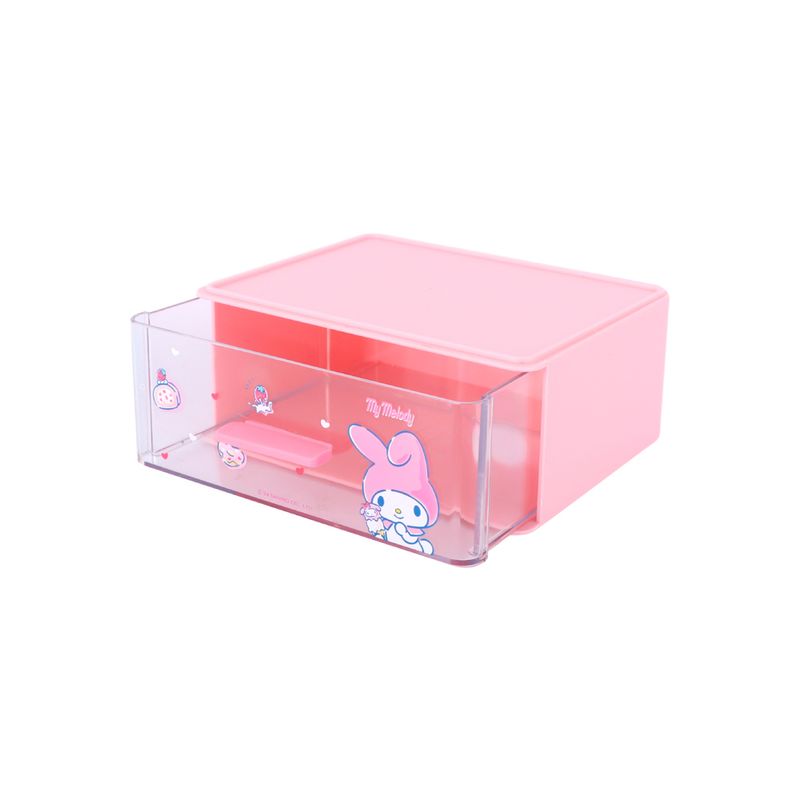Organizador-Plastico-de-Almacenamiento-con-Cajon-Serie-Sanrio-My-Melody-1-23762