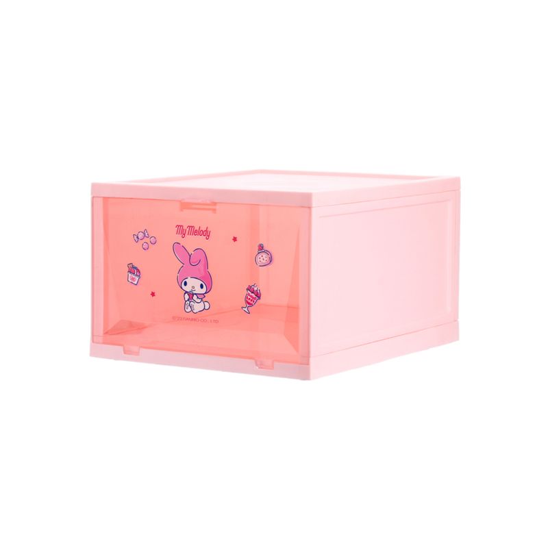 Organizador-Plastico-con-Caja-de-Zapatos-Apilable-Serie-Sanrio-My-Melody-1-23765