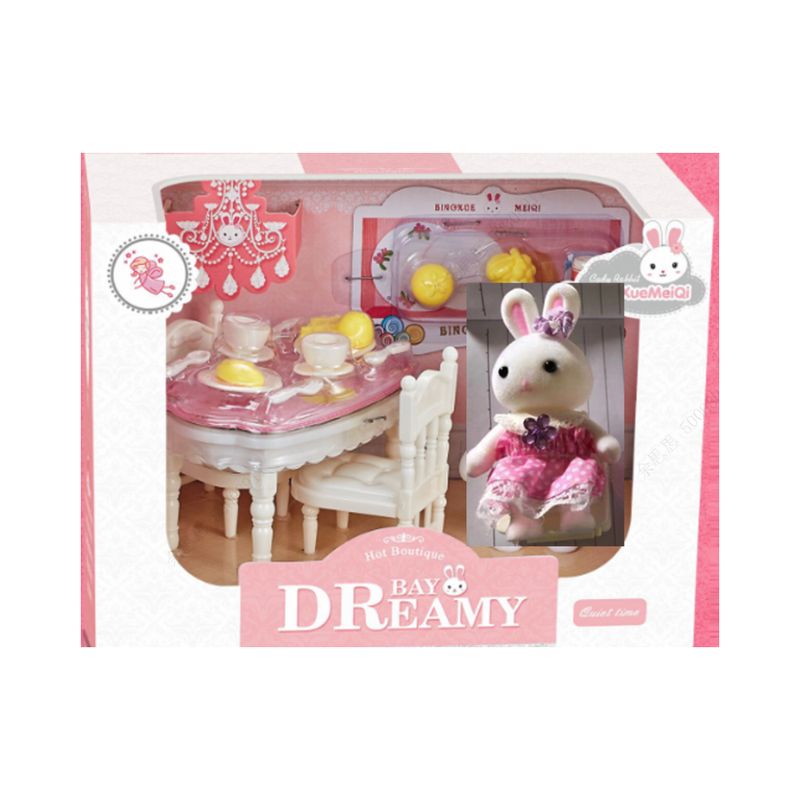 Set-para-Jugar-Role-Play-Series-Bunny-Uego-de-Mesa-de-Comedor-Serie-Miniso-1-23790