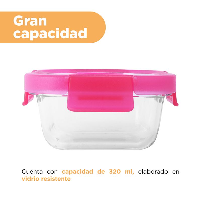 Contenedor-de-Alimentos-320-Ml-Serie-Rainbow-Rojo-5-23932