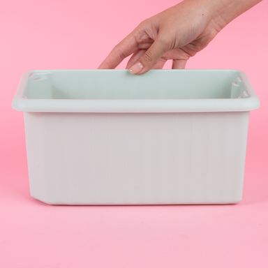 Organizador Plastico Apilable Mori Girl M Verde