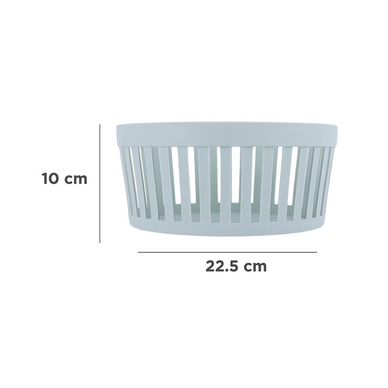 Organizador-Plastico-de-Cesta-Redonda-Mori-Girl-Verde-5-23938