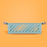 Organizador-Plastico-de-Cesta-Apilable-Mori-Girl-con-Mango-de-Madera-S-Verde-2-23941