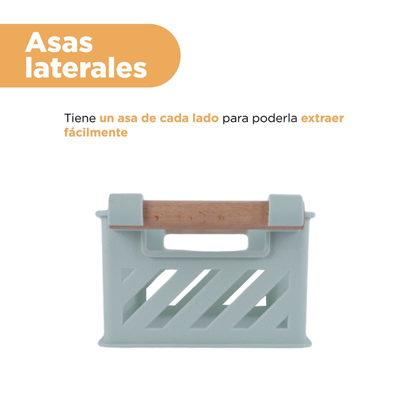 Organizador-Plastico-de-Cesta-Apilable-Mori-Girl-con-Mango-de-Madera-S-Verde-5-23941