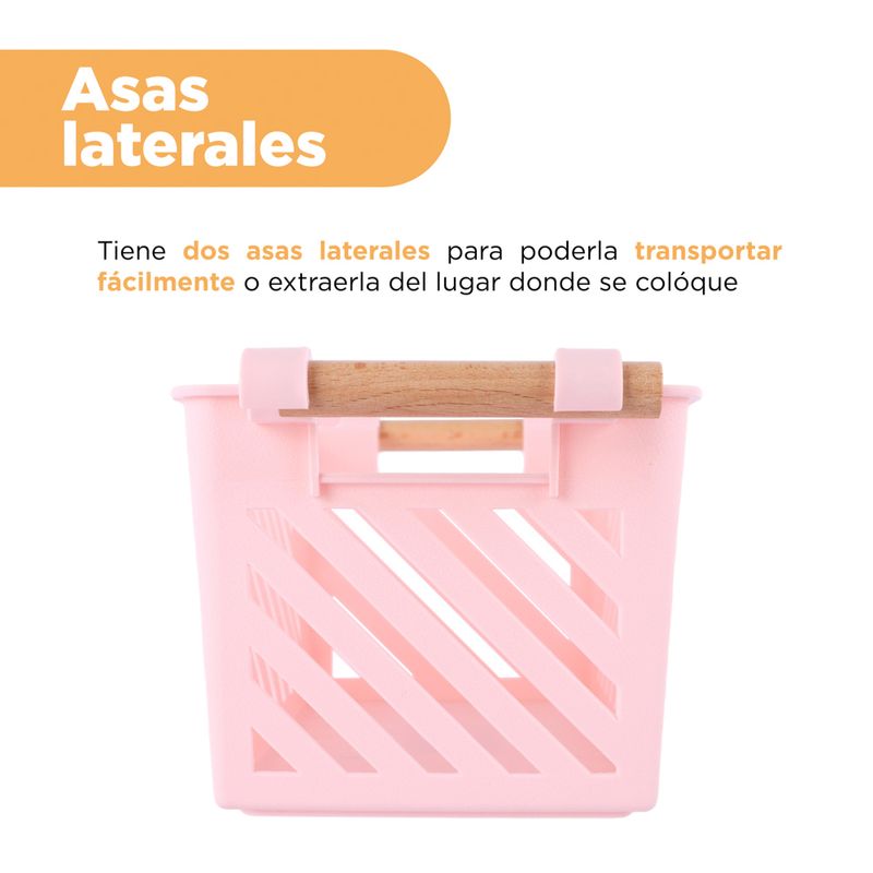Organizador-Plastico-de-Cesta-Apilable-Mori-Girl-con-Mango-de-Madera-L-Rosa-6-23944