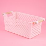 Organizador-Plastico-de-Cesta-Apilable-Mori-Girl-con-Mango-de-Madera-L-Rosa-7-23944