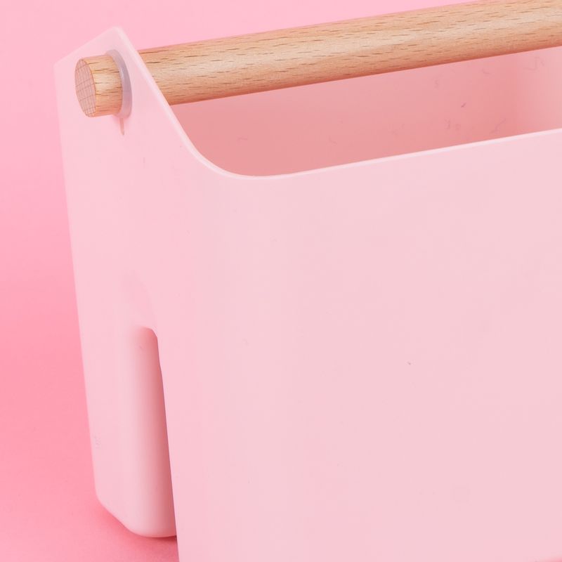 Organizador-Plastico-de-Cesta-Apilable-Mori-Girl-con-Mango-de-Madera-S-Rosa-7-23946
