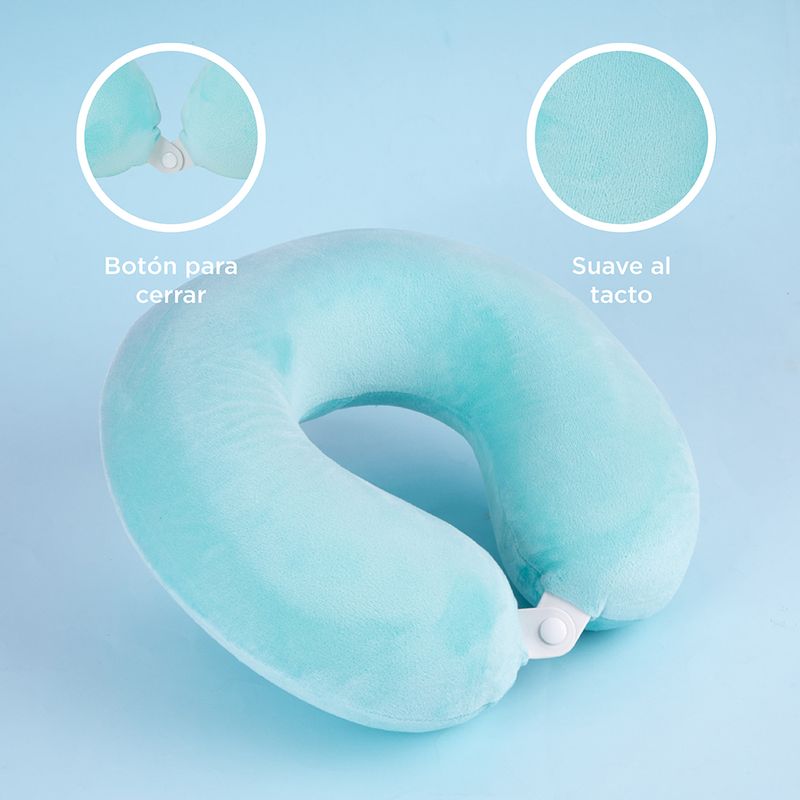 Almohada-de-Viaje-de-Espuma-Viscoelastica-Serie-Miniso-Verde-Claro-6-23935