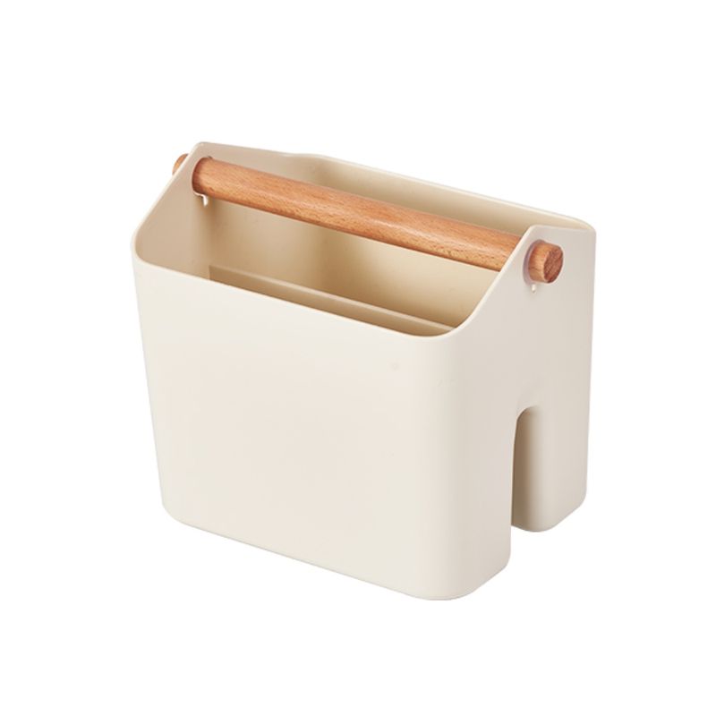 Organizador-Plastico-de-Cesta-Apilable-Mori-Girl-con-Mango-de-Madera-S-Beige-1-23948