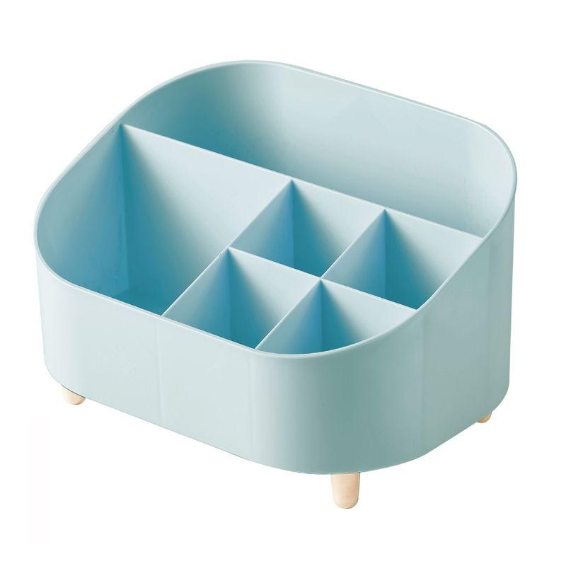 Organizador-Plastico-de-Escritorio-con-Compartimentos-Serie-Miniso-Azul-1-23952