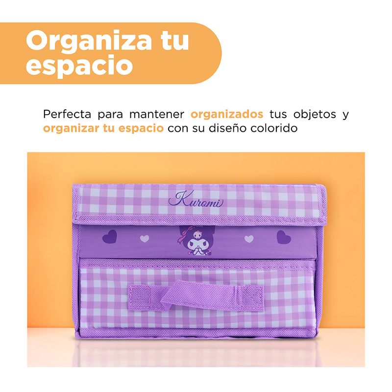 Organizador-de-Tela-con-Cajones-Serie-Sanrio-Kuromi-Lila-5-24037
