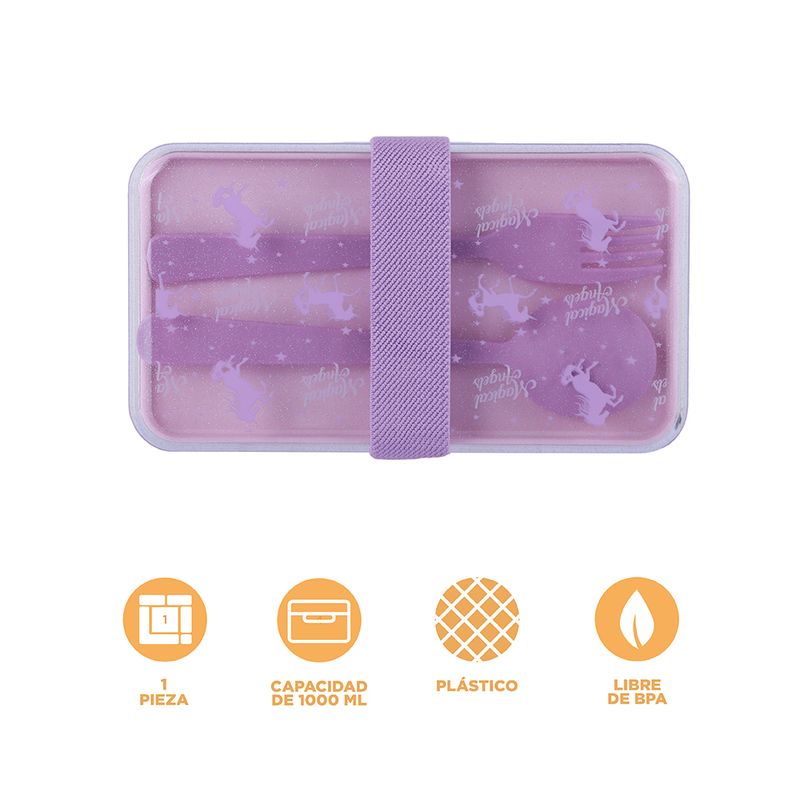 Contenedor-para-Alimentos-de-1000-Ml-Doble-Capa-Fantasy-Unicorn-Rosa-4-23993