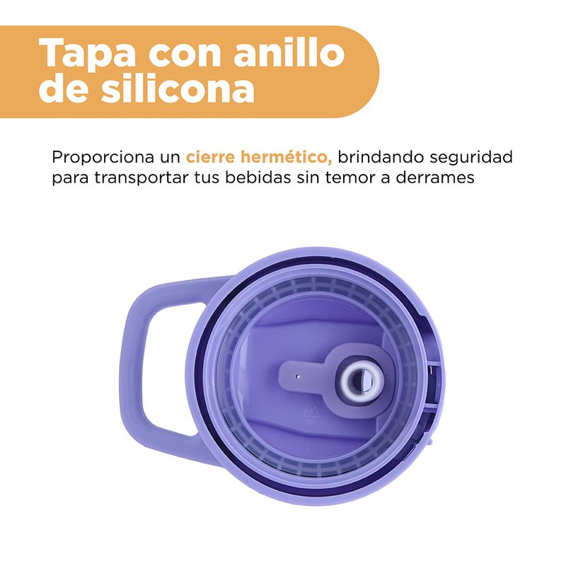 Vaso-Plastico-con-Tapa-Abatible-Automatica-de-1900-Ml-Serie-Sanrio-Kuromi-4-24040