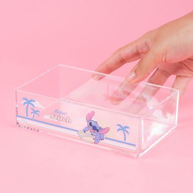 Organizador Plastico Apilable M Serie Disney Lilo & Stitch