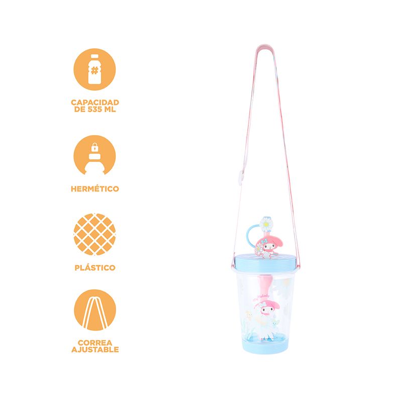 Vaso-Plastico-con-Correa-de-535-Ml-Serie-Sanrio-My-Melody-4-24022