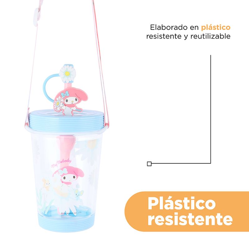 Vaso-Plastico-con-Correa-de-535-Ml-Serie-Sanrio-My-Melody-7-24022
