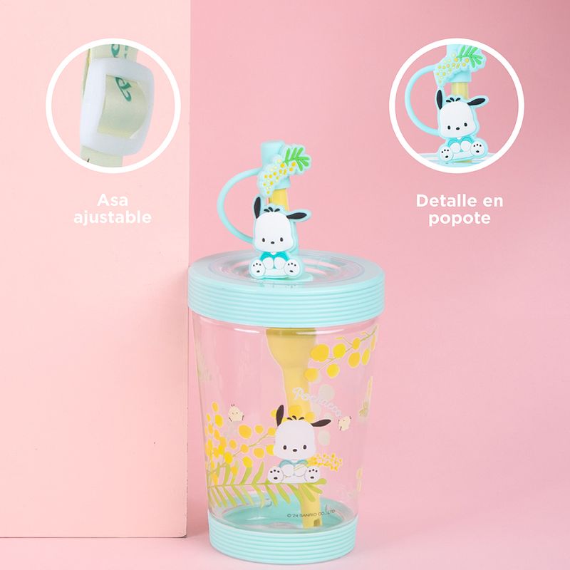Vaso-Plastico-con-Correa-y-pitillo-de-535-Ml-Serie-Sanrio-Pochacco-6-23995