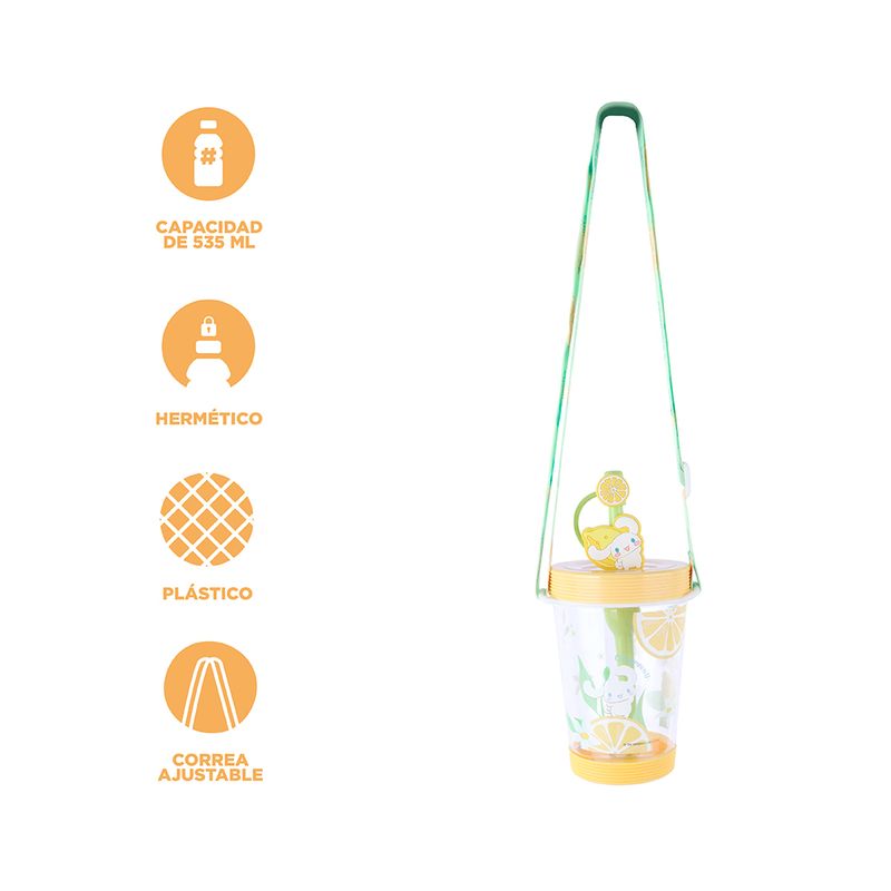 Vaso-Plastico-con-Correa-y-pitillo-de-535-Ml-Serie-Sanrio-Cinnamoroll-4-23997