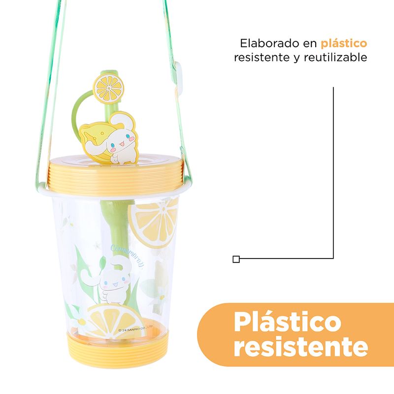 Vaso-Plastico-con-Correa-y-pitillo-de-535-Ml-Serie-Sanrio-Cinnamoroll-7-23997