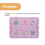 Organizador-Plastico-de-Cesta-Plegable-Peque-o-Serie-Sanrio-Rosa-5-24024