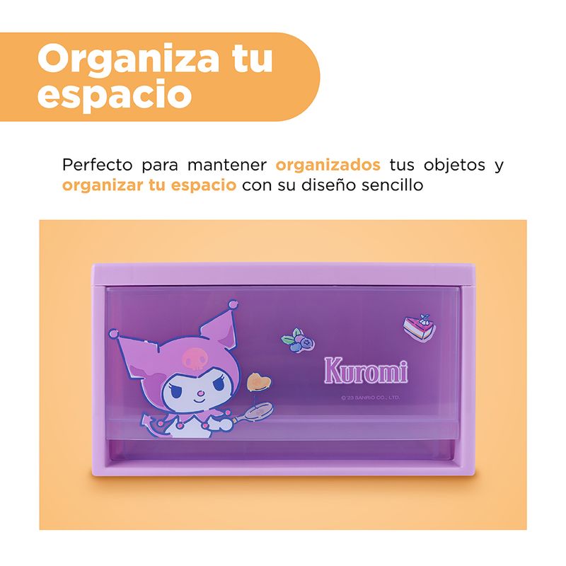 Organizador-Plastico-Apilable-L-Serie-Sanrio-Kuromi-4-24025