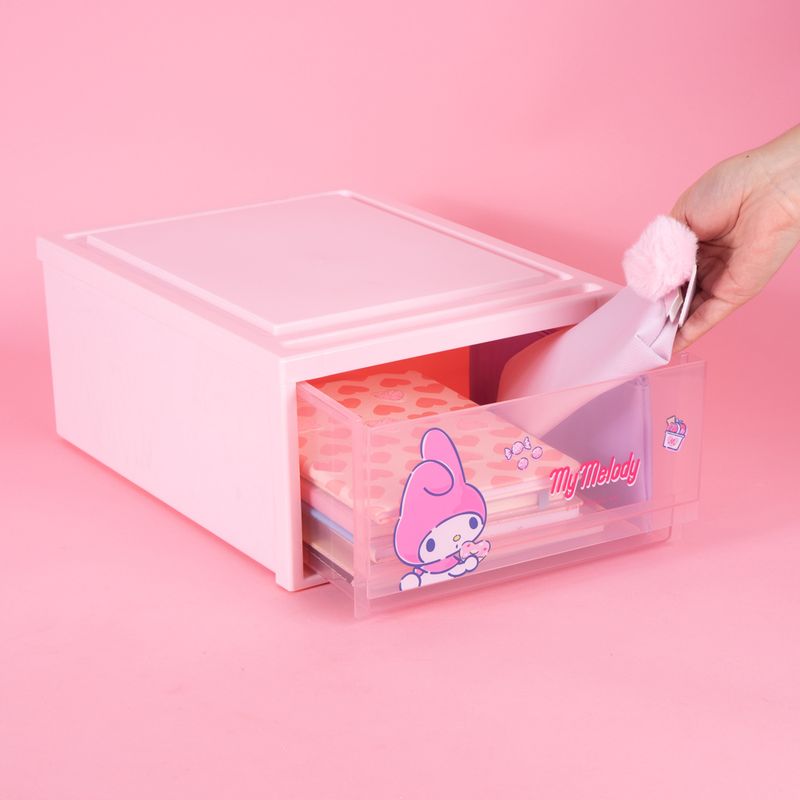 Organizador-Plastico-Apilable-L-Serie-Sanrio-My-Melody-2-24026