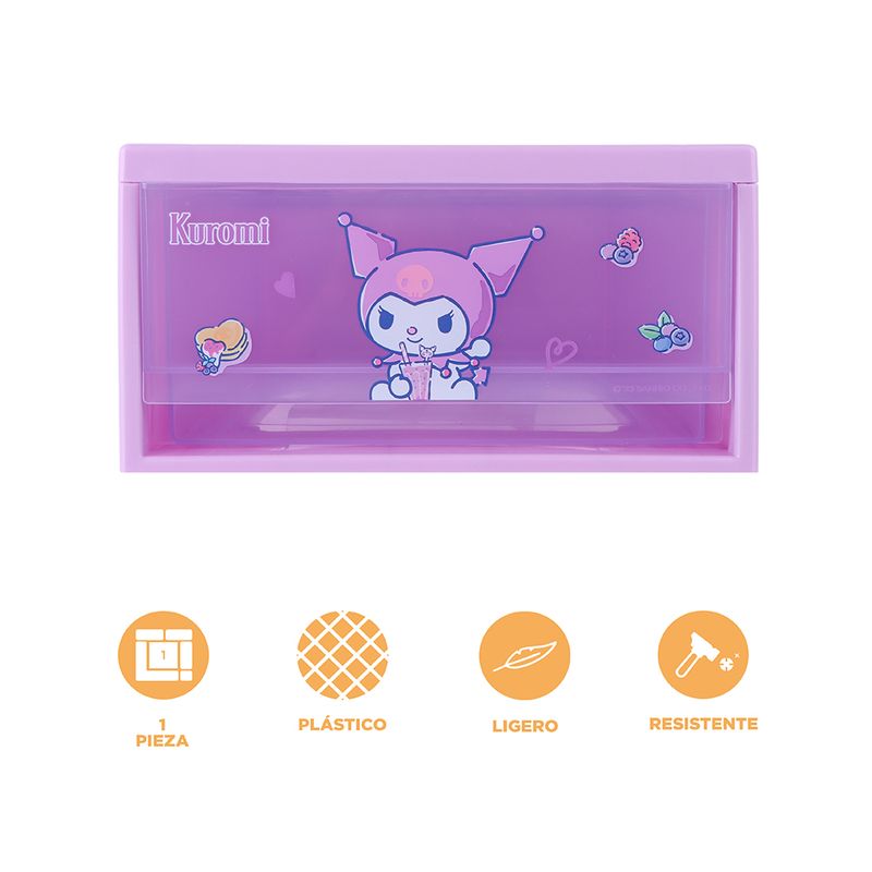 Organizador-Plastico-Apilable-M-Serie-Sanrio-Kuromi-3-24028