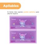 Organizador-Plastico-Apilable-M-Serie-Sanrio-Kuromi-5-24028