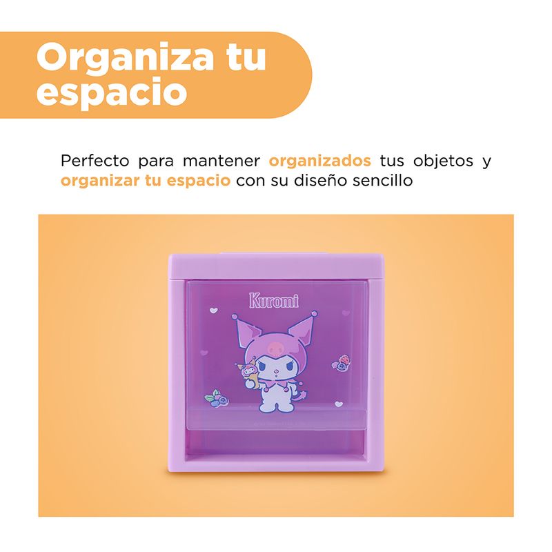 Organizador-Plastico-Apilable-con-Divisores-Serie-Sanrio-Kuromi-4-24031