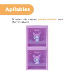 Organizador-Plastico-Apilable-con-Divisores-Serie-Sanrio-Kuromi-5-24031