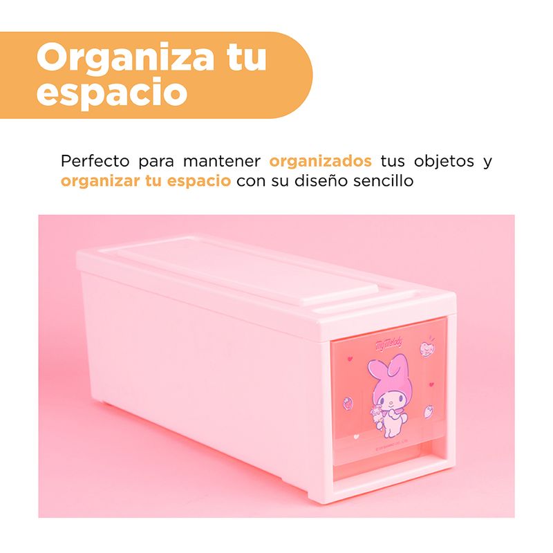 Organizador-Plastico-Apilable-con-Separadores-Serie-Sanrio-My-Melody-4-24032
