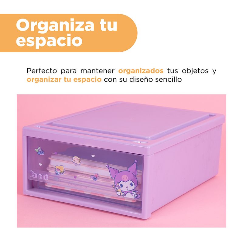 Organizador-Plastico-Apilable-S-Serie-Sanrio-Kuromi-5-24036