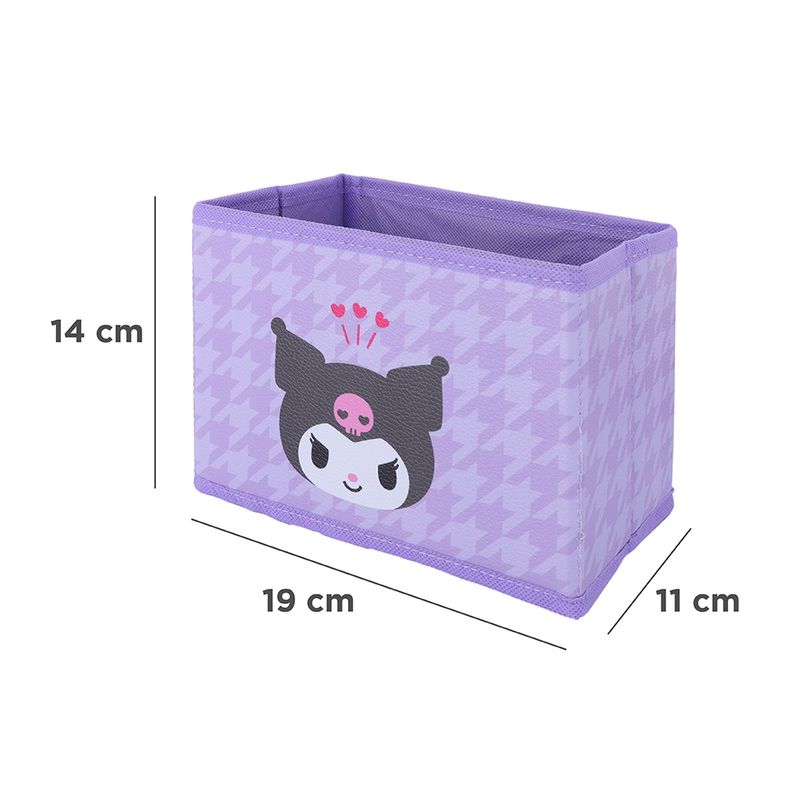 Organizador-en-Tela-de-Pvc-Serie-Sanrio-Kuromi-5-24038