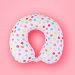 Almohada-de-Viaje-para-Cuello-Viscoelastica-Serie-Dots-Rosa-2-24099