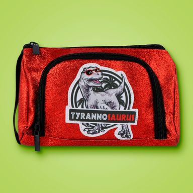 Cartuchera Brillante Serie Dinosaurios