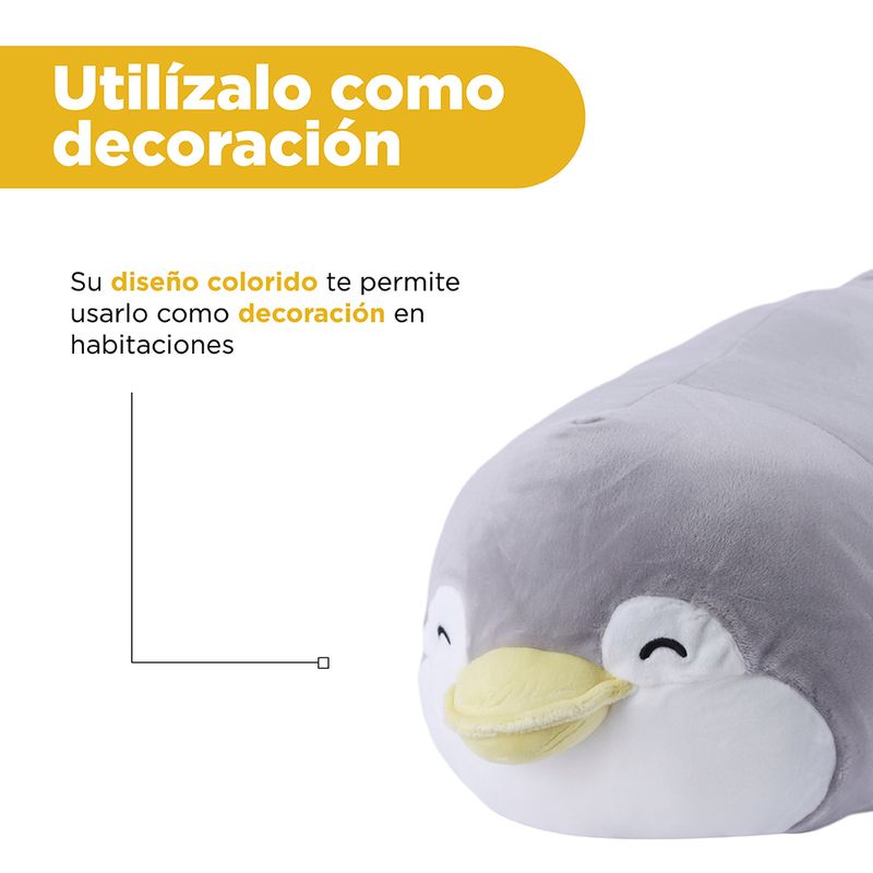 Peluche-de-Pinguino-25-In-Acostado-Serie-Mini-Family-Gris-6-24056