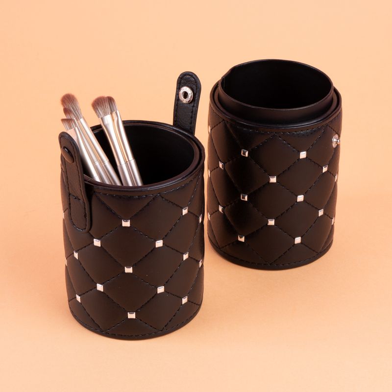 Organizador-Plastico-para-Brochas-de-Maquillaje-con-Patron-de-Diamantes-L-Negro-4-24082