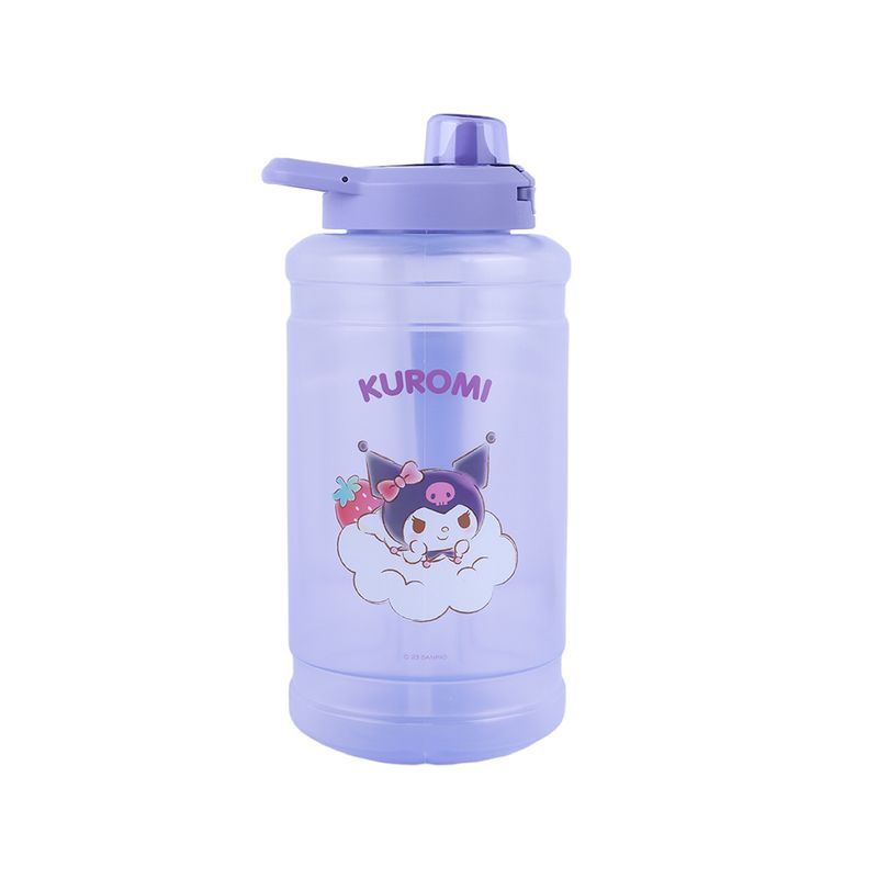 Vaso-Plastico-con-Tapa-Abatible-Automatica-de-1900-Ml-Serie-Sanrio-Kuromi-1-24040