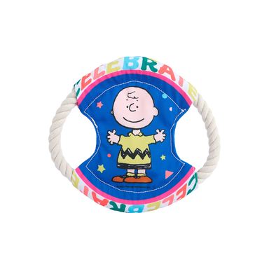 Disco Volador para Mascotas de Tela Charlie Brown Serie Snoopy