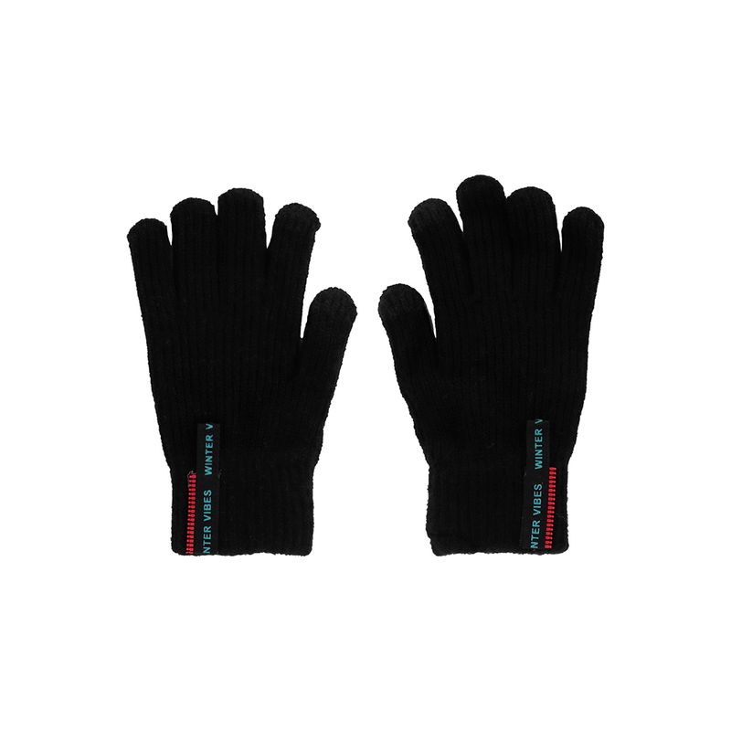 Guantes-de-invierno-con-Cierre-Serie-Miniso-Negro-1-24067