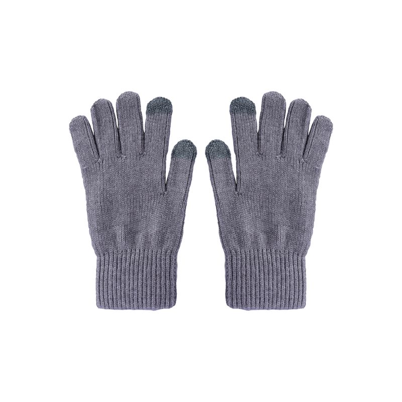 Guantes-de-invierno-Lisos-Serie-Miniso-Gris-1-24102