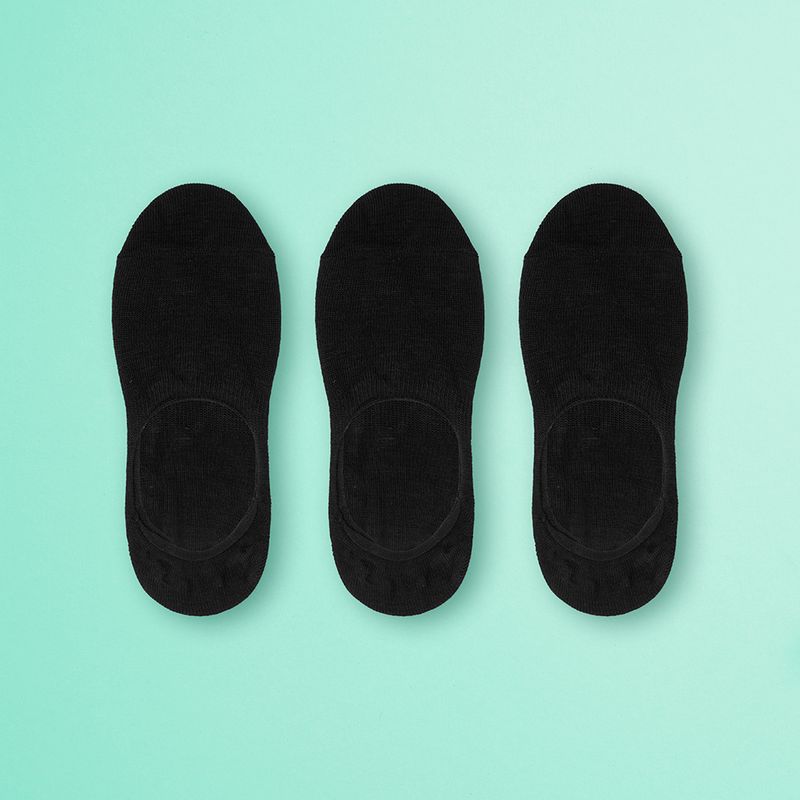 Protector-de-Pie-para-Mujer-Serie-Miniso-2-Pares-Negro-2-24365