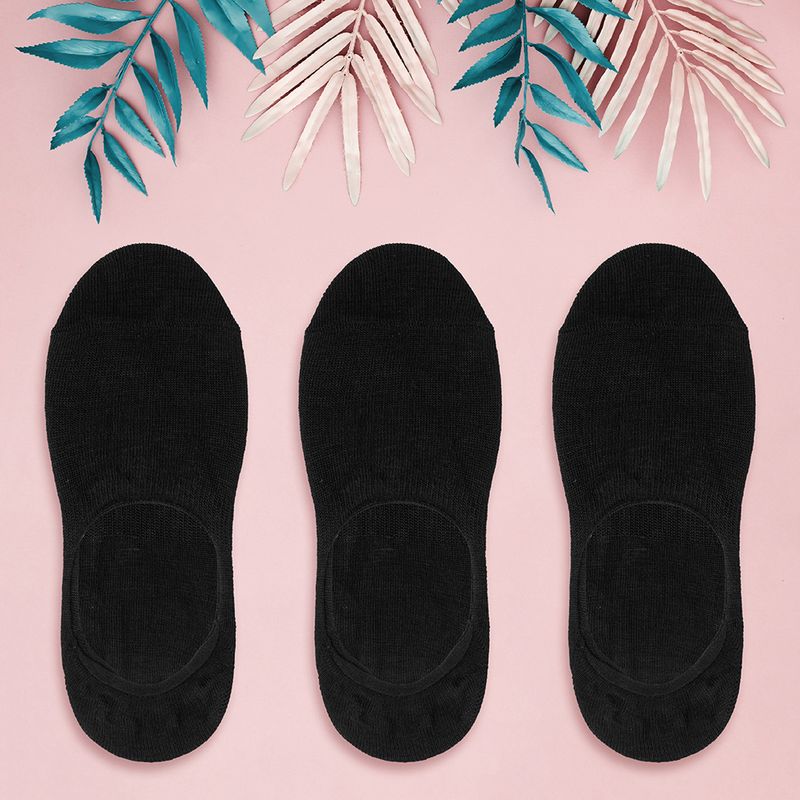 Protector-de-Pie-para-Mujer-Serie-Miniso-2-Pares-Negro-5-24365