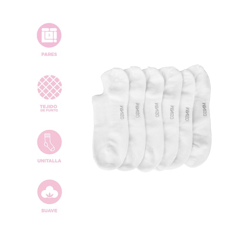 Medias-para-Hombre-Transpirables-Serie-Miniso-Blancos-3-Pares-3-24256