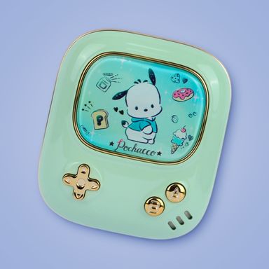 Audifonos Tws Modelo Sx 207 Pochacco Series Sanrio Verde
