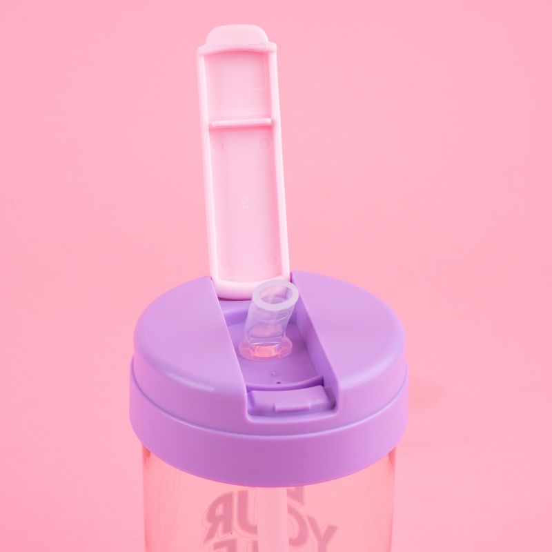 Vaso-Plastico-con-Tapa-Abatible-de-500-Ml-Serie-Letter-Rosa-3-24234