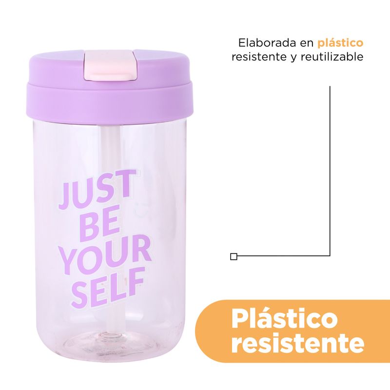 Vaso-Plastico-con-Tapa-Abatible-de-500-Ml-Serie-Letter-Rosa-7-24234